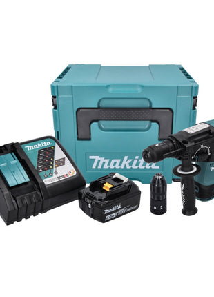 Makita DHR 243 RG1J Perforateur sans fil 18 V 2,0 J SDS plus Brushless + 1x Batterie 6,0 Ah + Chargeur + Makpac