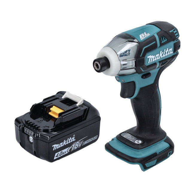 Makita DTS 141 M1 Visseuse à impulsions sans fil 18 V 40 Nm 1/4" Brushless + 1x batterie 4,0 Ah - sans chargeur