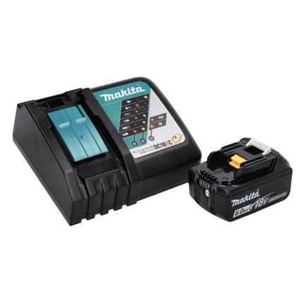 Makita DTS 141 RG1 Visseuse à impulsions sans fil 18 V 40 Nm 1/4" Brushless + 1x batterie 6,0 Ah + chargeur