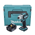 Makita DTS 141 F1J Visseuse à impulsions sans fil 18 V 40 Nm 1/4