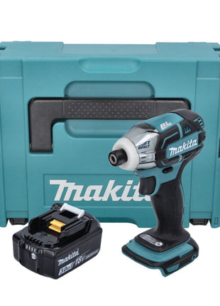 Makita DTS141F1J Visseuse oléopneumatique sans fil 40Nm 1/4" Brushless 18V + 1x Batterie 3,0Ah + Coffret Makpac - sans charger