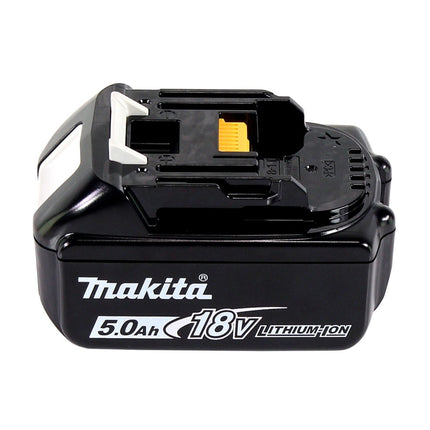 Makita DTS 141 T1J Visseuse à impulsions sans fil 18 V 40 Nm 1/4" Brushless + 1x batterie 5,0 Ah + Makpac - sans chargeur