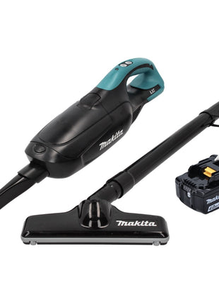 Makita DCL 182 M1 B Akku Staubsauger 18 V Schwarz + 1x Akku 4,0 Ah - ohne Ladegerät - Toolbrothers