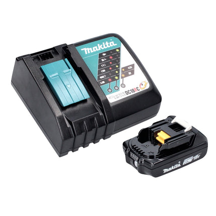 Makita DDF 487 RA1 Perceuse-visseuse sans fil 18 V 40 Nm Brushless + 1x batterie 2,0 Ah + chargeur