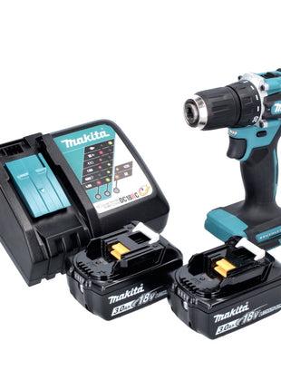 Makita DDF 487 RF Akku Bohrschrauber 18 V 40 Nm Brushless + 2x Akku 3,0 Ah + Ladegerät - Toolbrothers