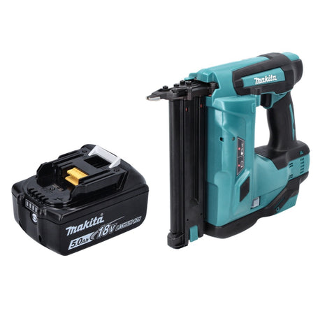 Makita DBN 500 T1 Cloueur sans fil 18 V - 15-50 mm + 1x Batterie 5,0 Ah - sans chargeur