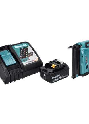 Makita DBN 500 RG1 Cloueuse sans fil 18 V - 15-50 mm + 1x Batterie 6,0 Ah + Chargeur