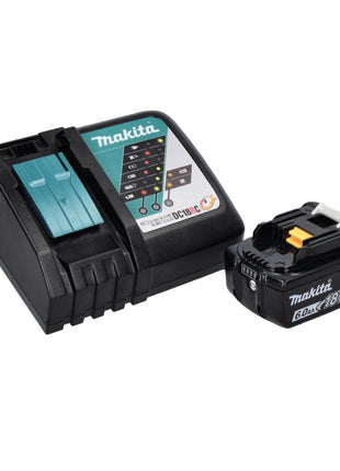 Makita DBN 500 RG1 Cloueuse sans fil 18 V - 15-50 mm + 1x Batterie 6,0 Ah + Chargeur