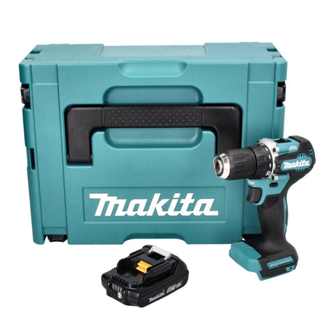 Makita DDF 487 A1J Trapano avvitatore a batteria 18 V 40 Nm brushless + 1x batteria ricaricabile 2,0 Ah + Makpac - senza caricabatterie