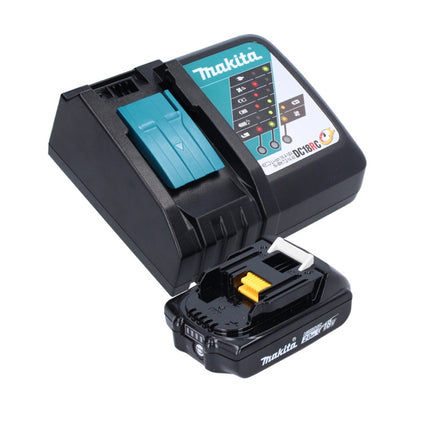 Makita DDF 487 RA1J Perceuse-visseuse sans fil 18 V 40 Nm Brushless + 1x batterie 2,0 Ah + chargeur + Makpac