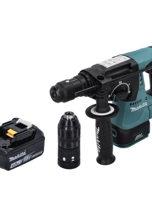 Makita DHR 243 M1 marteau perforateur sans fil 18 V SDS plus sans balais + 1x batterie 4,0 Ah - sans chargeur