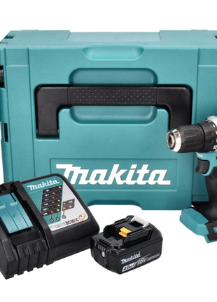 Makita DDF 487 RM1J Akku Bohrschrauber 18 V 40 Nm Brushless + 1x Akku 4,0 Ah + Ladegerät + Makpac - Toolbrothers