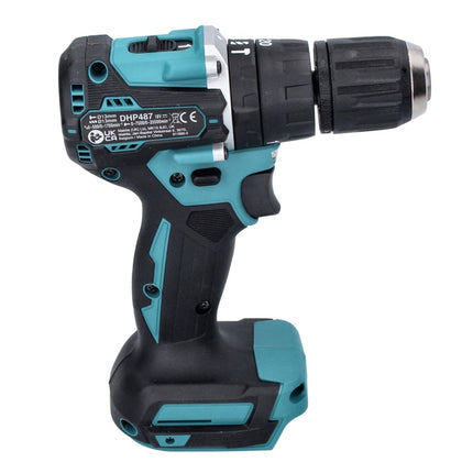 Makita DHP 487 RA1 Perceuse-visseuse à percussion sans fil 18 V 40 Nm Brushless + 1x Batterie 2,0 Ah + Chargeur