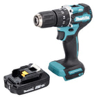 Makita DHP 487 A1 Perceuse-visseuse à percussion sans fil 18 V 40 Nm Brushless + 1x Batterie 2,0 Ah - sans chargeur