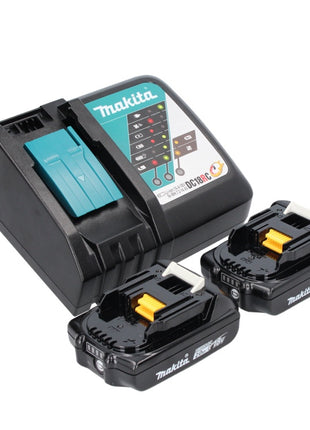 Makita DHP 487 RA Perceuse-visseuse à percussion sans fil 18 V 40 Nm Brushless + 2x Batteries 2,0 Ah + Chargeur