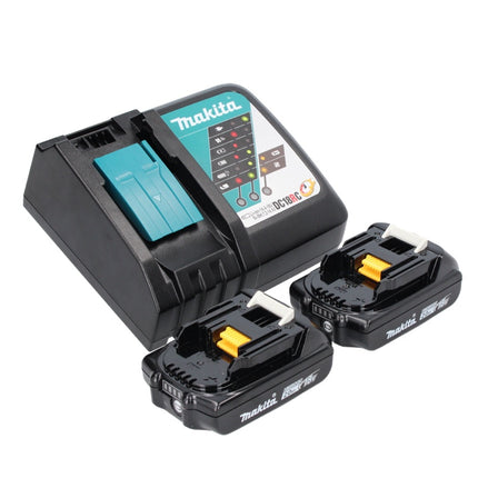 Makita DHP 487 RA Perceuse-visseuse à percussion sans fil 18 V 40 Nm Brushless + 2x Batteries 2,0 Ah + Chargeur