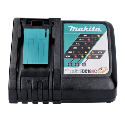 Makita Power Source Kit 18 V : 2x BL 1820 B Batteries 2,0 Ah + DC 18 RC Chargeur (197254-9) (195584-2)