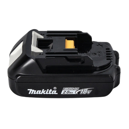 Makita Power Source Kit 18 V : 2x BL 1820 B Batteries 2,0 Ah + DC 18 RC Chargeur (197254-9) (195584-2)