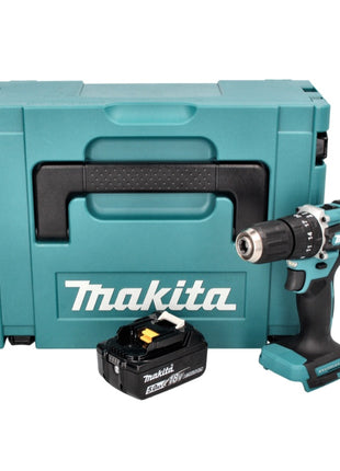 Makita DHP 487 T1J Akku Schlagbohrschrauber 18 V 40 Nm Brushless + 1x Akku 5,0 Ah + Makpac - ohne Ladegerät - Toolbrothers