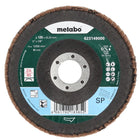 Metabo Plateau abrasif à lamelles P 80 - 125 mm - 22,23 mm pour meuleuses d'angle (20 x 623149000)
