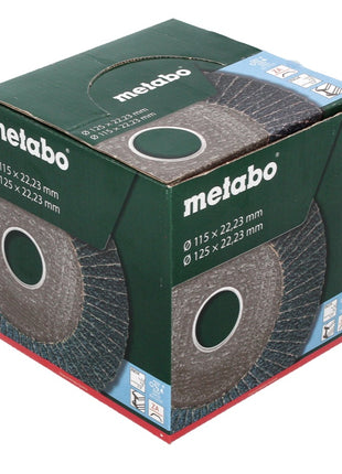 Disco de lijado de láminas Metabo, disco dentado P 60 125 mm 22,23 mm (20 x 623148000) para amoladoras angulares