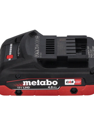 Kit de base Metabo 18 V LiHD + 2x batterie 4,0 Ah + chargeur ASC 55 + métaBOX