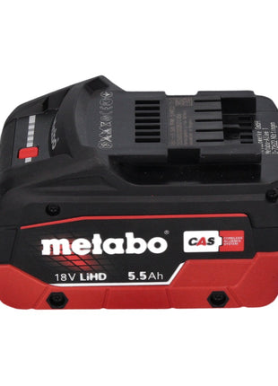 Kit de base Metabo 18 V LiHD + 2x batterie 5,5 Ah + chargeur ASC 55 + métaBOX