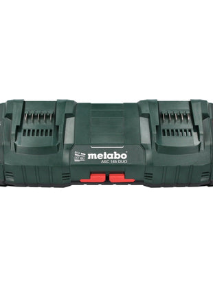 Kit de base Metabo 18 V LiHD + 4x batteries 5,5 Ah + chargeur ASC 145 DUO + ​​metaBOX