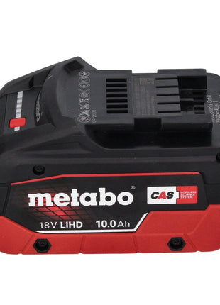 Kit de base Metabo 18 V LiHD + 2x batterie 10,0 Ah + chargeur ASC 55 + métaBOX