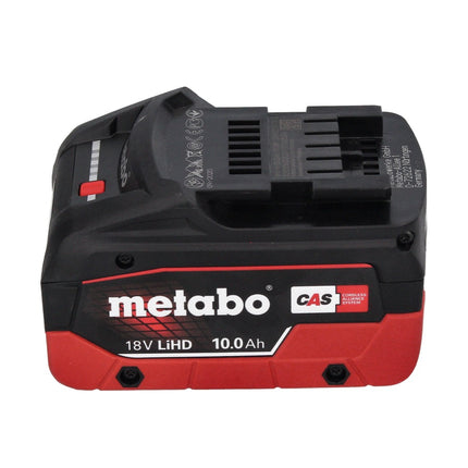 Kit de base Metabo 18 V LiHD + 2x batterie 10,0 Ah + chargeur ASC 55 + métaBOX