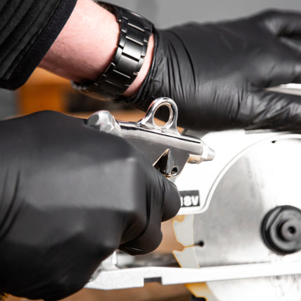 Gants jetables en nitrile - 100 pièces taille S / petit - non stérile