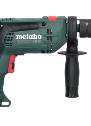 Metabo SBE 650 Set Schlagbohrmaschine 320 W 10 Nm ( 600742870 ) + 79 tlg. Bit Bohrer Set + Koffer