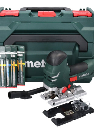 Metabo STE 140 Plus Set scie sauteuse à course pendulaire 750 W (601403510) + 20x lame de scie sauteuse + métaBOX