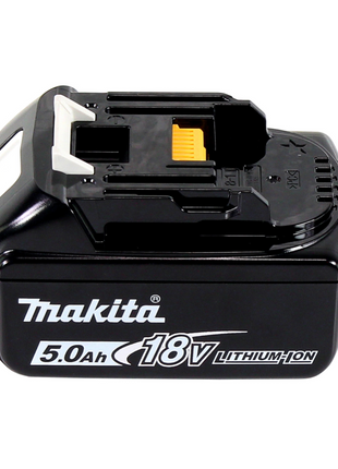 Makita Power Source Kit 18 V avec - 1x Batterie BL 1850 B 5,0 Ah ( 197280-8 ) + Chargeur DC 18 RE Multi ( 198720-9 )