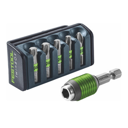 Festool TID 18-Basic Visseuse à choc sans fil 18 V 180 Nm 1/4" ( 576481 ) + 6 pcs. jeu d'embouts + Systainer - sans batterie, sans chargeur