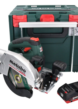 Metabo KS 18 LTX 66 BL Scie circulaire portative sans fil 18 V 165 mm + 1x batterie 4,0 Ah + metaBOX - sans chargeur