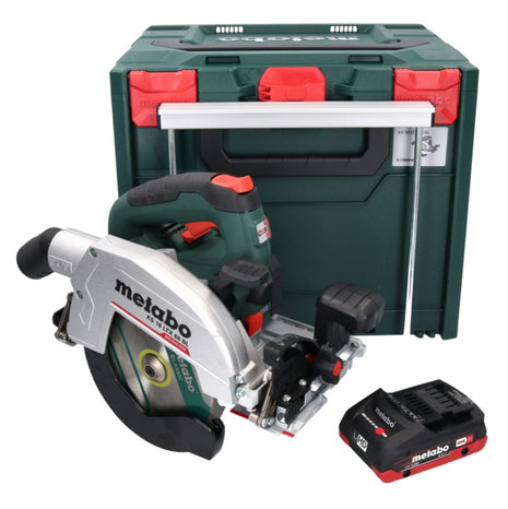 Metabo KS 18 LTX 66 BL Akku Handkreissäge 18 V 165 mm + 1x Akku 4,0 Ah + metaBOX - ohne Ladegerät