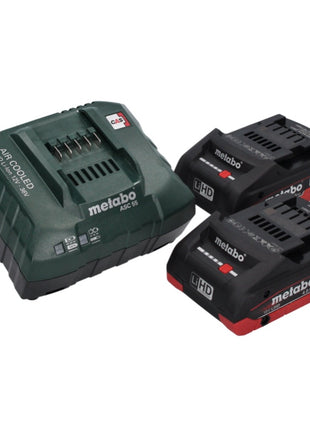 Metabo KS 18 LTX 66 BL Scie circulaire portative sans fil 18 V 165 mm + 2x batterie 4,0 Ah + chargeur + metaBOX