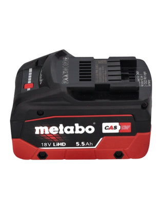 Metabo KS 18 LTX 66 BL Scie circulaire portative sans fil 18 V 165 mm + 1x batterie 5,5 Ah + metaBOX - sans chargeur