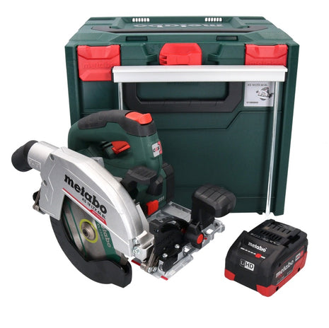 Metabo KS 18 LTX 66 BL Scie circulaire portative sans fil 18 V 165 mm + 1x batterie 8,0 Ah + metaBOX - sans chargeur