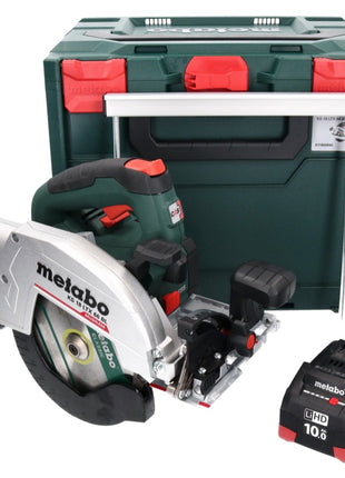 Metabo KS 18 LTX 66 BL Akku Handkreissäge 18 V 165 mm + 1x Akku 10,0 Ah + metaBOX - ohne Ladegerät