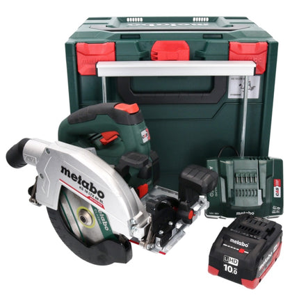 Scie circulaire sur batterie Metabo KS 18 LTX 66 BL 18 V 165 mm + 1x batterie 10,0 Ah + chargeur + métaBOX