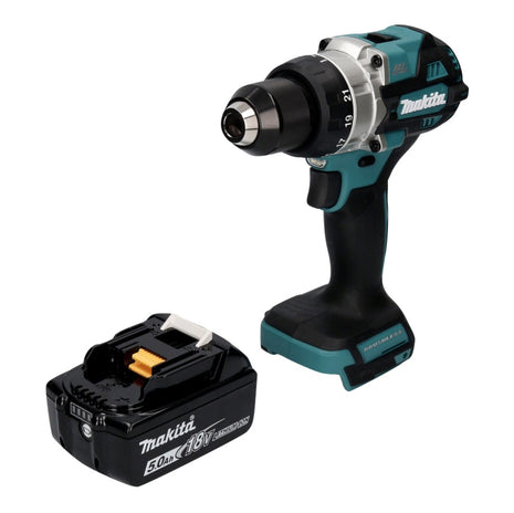 Trapano avvitatore a batteria Makita DDF 486 T1 18 V 130 Nm senza spazzole + 1x batteria ricaricabile 5,0 Ah - senza caricabatterie