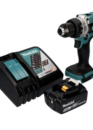 Makita DDF 486 RT1 Perceuse-visseuse sans fil 18 V 130 Nm Brushless + 1x batterie 5,0 Ah + chargeur