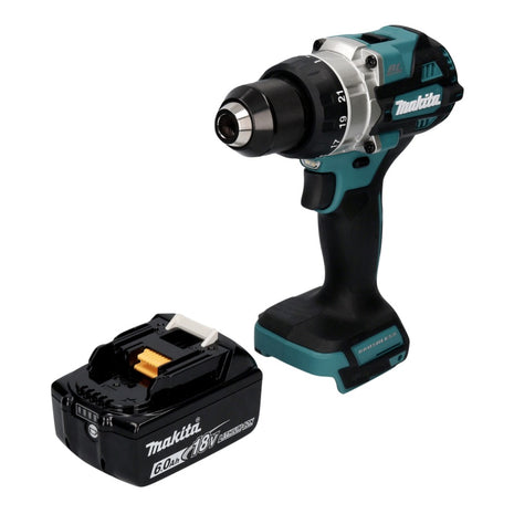 Makita DDF 486 G1 Akku Bohrschrauber 18 V 130 Nm Brushless + 1x Akku 6,0 Ah - ohne Ladegerät