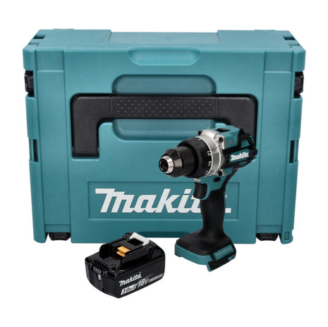 Makita DDF 486 F1J Perceuse-visseuse sans fil 18 V 130 Nm Brushless + 1x batterie 3,0 Ah + Makpac - sans chargeur