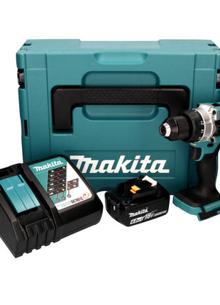 Makita DDF 486 RG1J Perceuse-visseuse sans fil 18 V 130 Nm Brushless + 1x batterie 6,0 Ah + chargeur + Makpac