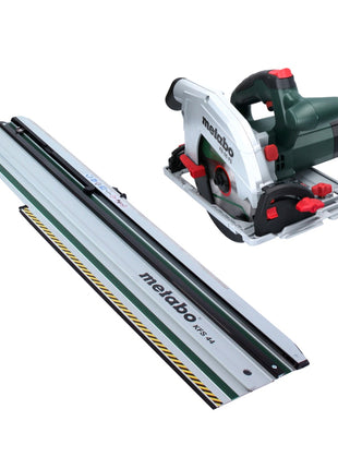 Metabo KS 66 FS Scie circulaire manuelle 1500 W 190 mm + 1x lame + KFS 44 Rail de tronçonnage