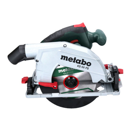 Metabo KS 66 FS Scie circulaire manuelle 1500 W 190 mm + 1x lame + KFS 44 Rail de tronçonnage