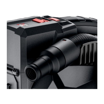 Metabo AS 18 HEPA PC Aspirateur à batterie compact 18 V Aspirateur eau et poussière 6 l avec fonction soufflante + 2x batteries 4,0 Ah + chargeur + 5x sacs filtrants